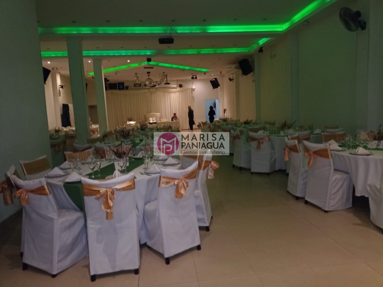 VENTA DE SALON/LOCAL  PARA EVENTOS