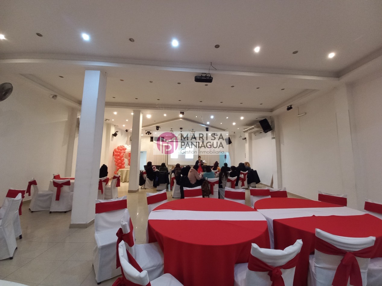 VENTA DE SALON/LOCAL  PARA EVENTOS