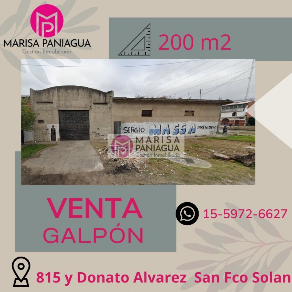 GALPON, DEPOSITO