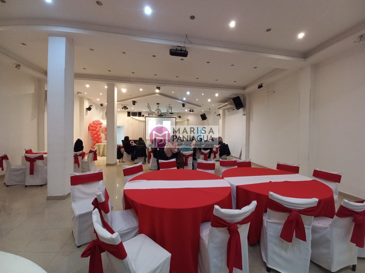 VENTA DE SALON/LOCAL  PARA EVENTOS
