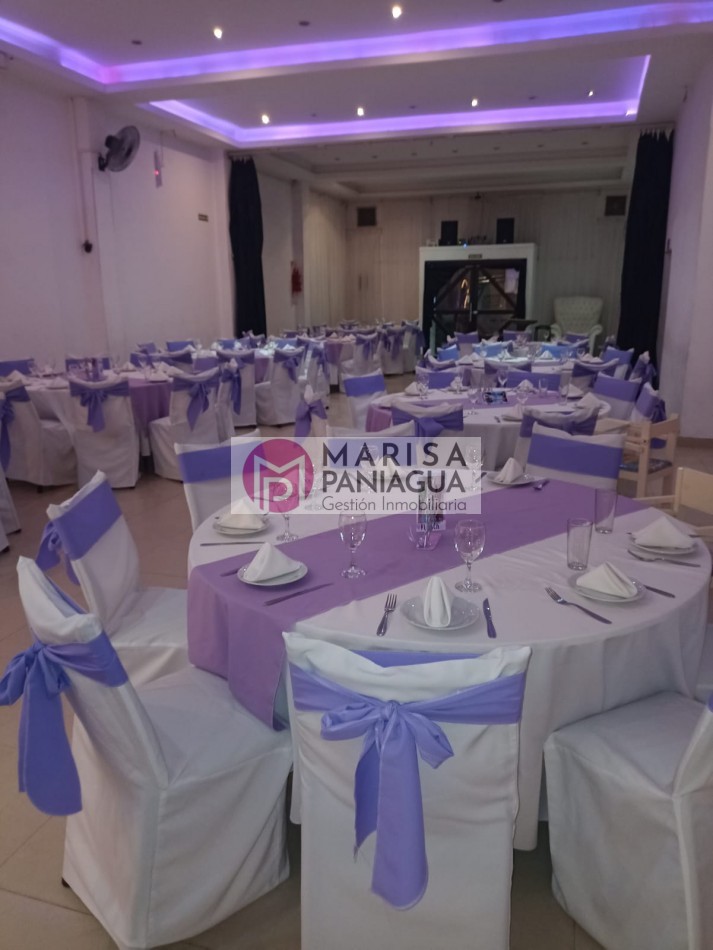 VENTA DE SALON/LOCAL  PARA EVENTOS